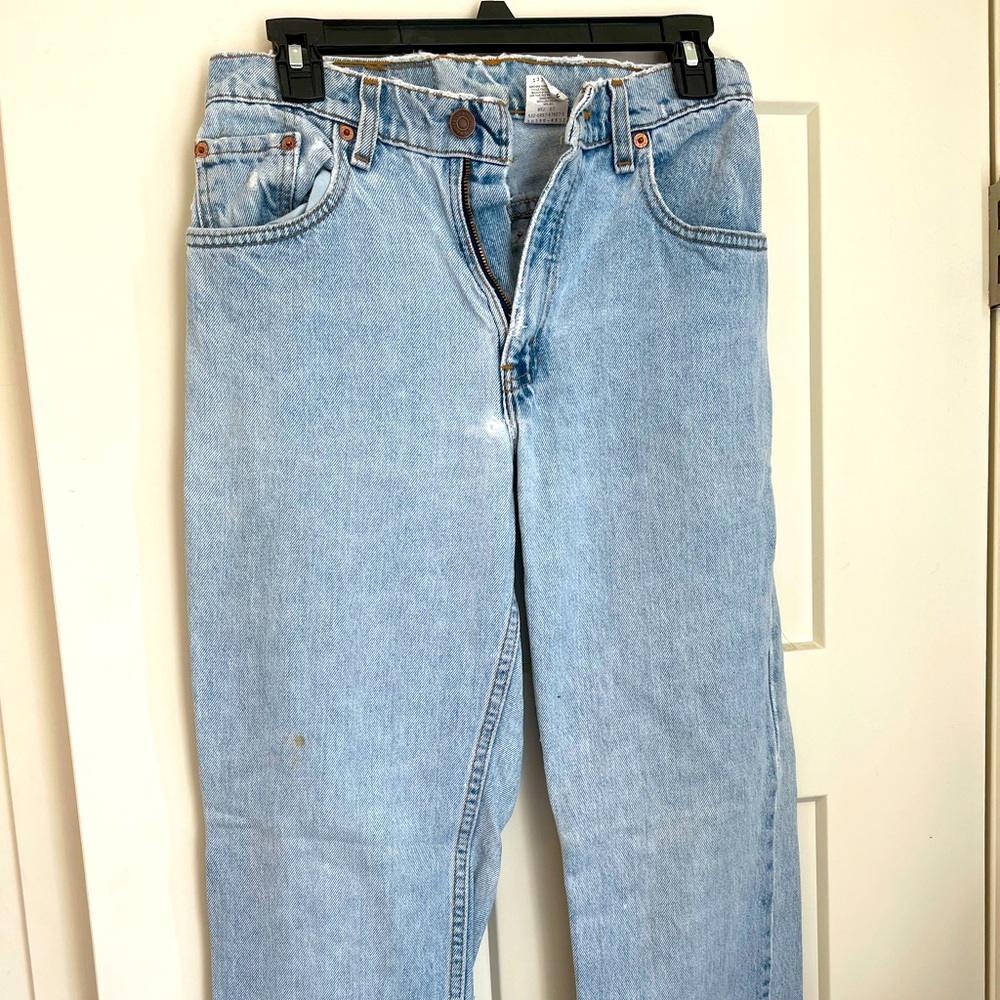 Levi’s vintage high waist mom jeans, 550 relaxed
